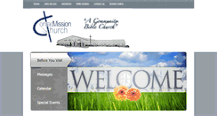 Desktop Screenshot of conradmissionchurch.com